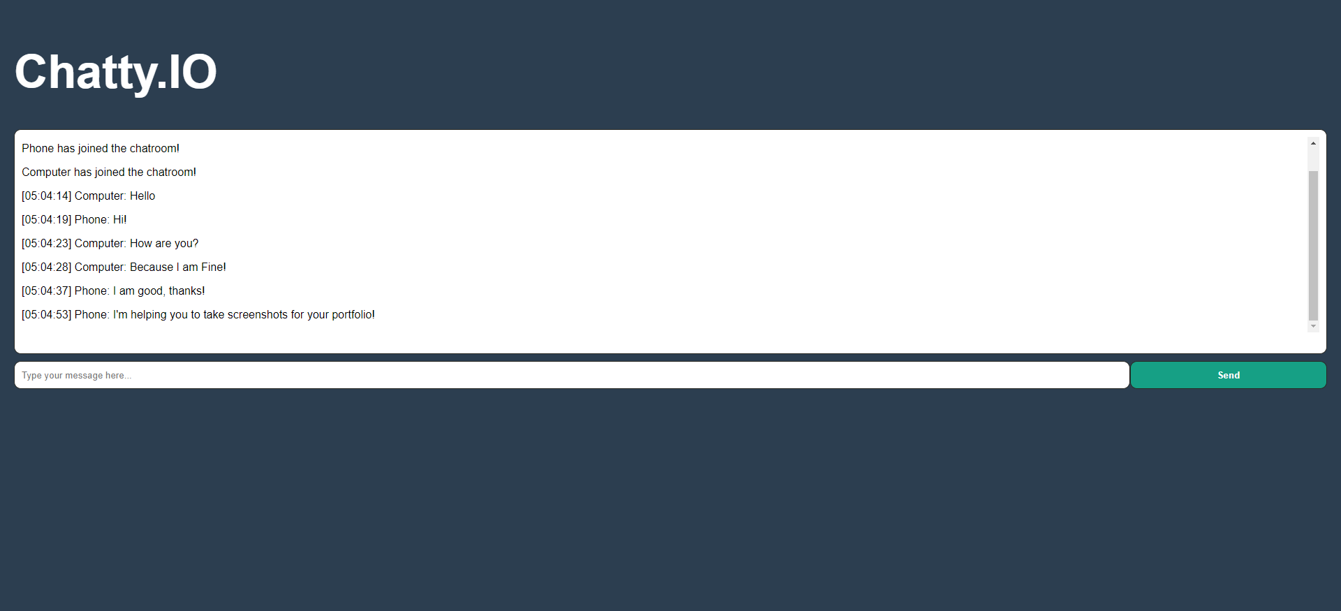 Chattyio