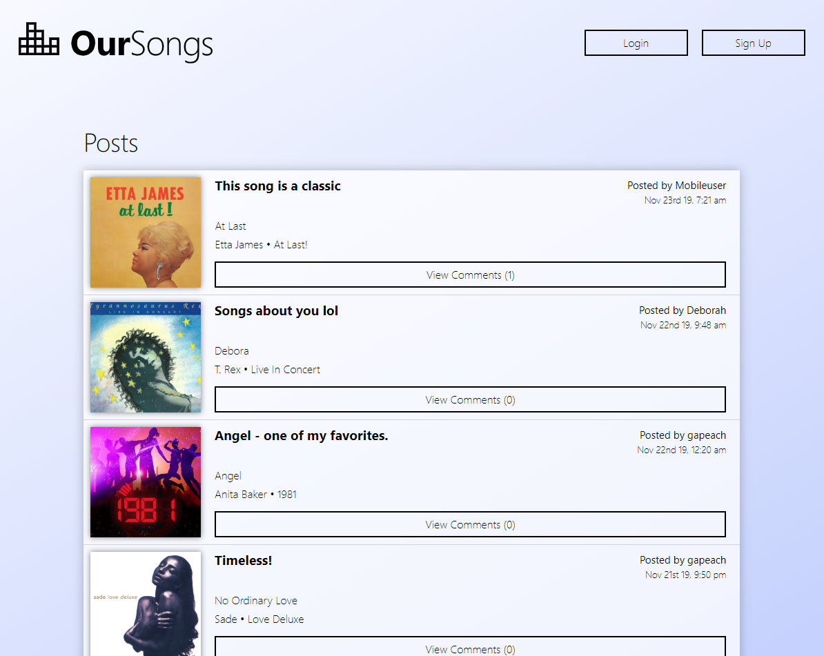OurSongs